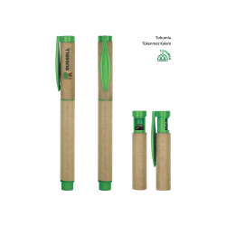 Geri Dönüşümlü Tohumlu Roller Kalem