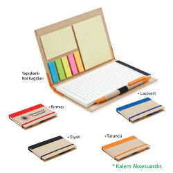 Renkli Yapışkanlı Notluk ( 17,5 x 12 x 1,5 cm )