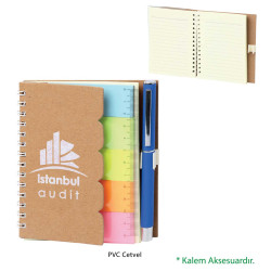 Renkli Yapışkanlı Notluk ( 11,5 x 13 cm )