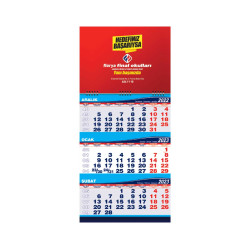 Gemici Takvimi Tek Parça Spiralli 31 x 65,5 cm