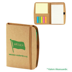 Renkli Yapışkanlı Notluk  ( 	7,8 x 8 x 2,5 cm )