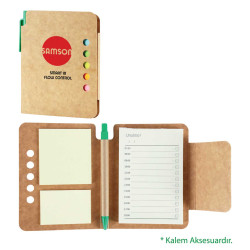 Renkli Yapışkanlı Notluk ( 14 x 10,7 cm )