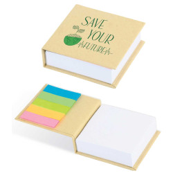Renkli Yapışkanlı Notluk ( 7,8 x 8 x 2,5 cm )
