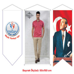 Kırlangıç Bayraklar 50x150 cm