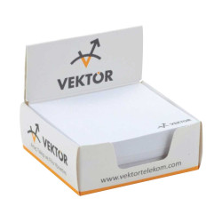 250 Yapraklı Küp Bloknot