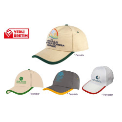 Yerli Üretim Pamuklu Şapka